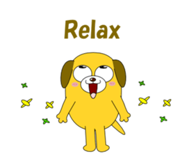 Conversation with funny dogs English sticker #5325450