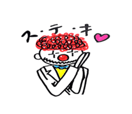 Funny Clown In Hospital sticker #5325492