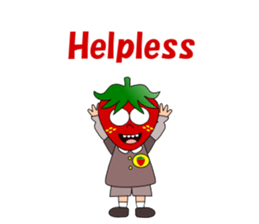 Conversation with strawberry English sticker #5325588