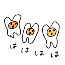 teeth!!! sticker #5325663