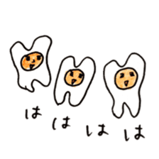teeth!!! sticker #5325663