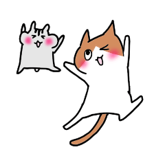 Daily life of Cat and Hamster (English)
