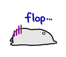 Daily life of Cat and Hamster (English) sticker #5325708