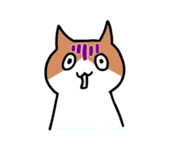 Daily life of Cat and Hamster (English) sticker #5325717