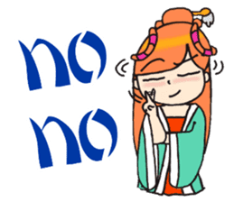 Nidgy : Traditional Girl (EN) Ver.1 sticker #5325773
