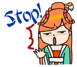 Nidgy : Traditional Girl (EN) Ver.1 sticker #5325774