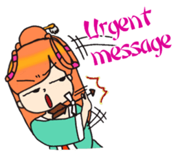 Nidgy : Traditional Girl (EN) Ver.1 sticker #5325775