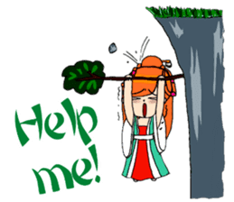 Nidgy : Traditional Girl (EN) Ver.1 sticker #5325779