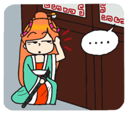 Nidgy : Traditional Girl (EN) Ver.1 sticker #5325780