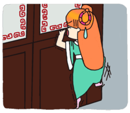 Nidgy : Traditional Girl (EN) Ver.1 sticker #5325781