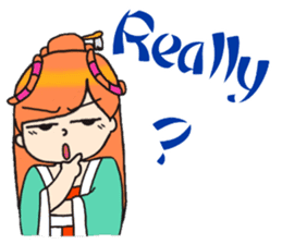 Nidgy : Traditional Girl (EN) Ver.1 sticker #5325784