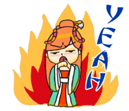 Nidgy : Traditional Girl (EN) Ver.1 sticker #5325785