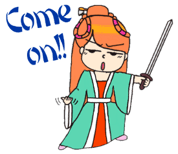 Nidgy : Traditional Girl (EN) Ver.1 sticker #5325788