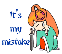 Nidgy : Traditional Girl (EN) Ver.1 sticker #5325791