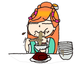 Nidgy : Traditional Girl (EN) Ver.1 sticker #5325792