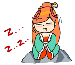 Nidgy : Traditional Girl (EN) Ver.1 sticker #5325794