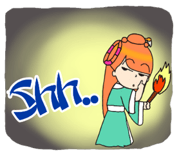 Nidgy : Traditional Girl (EN) Ver.1 sticker #5325796