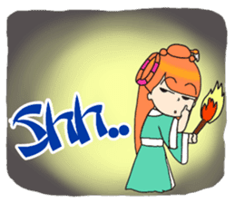 Nidgy : Traditional Girl (EN) Ver.1 sticker #5325796