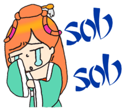 Nidgy : Traditional Girl (EN) Ver.1 sticker #5325797