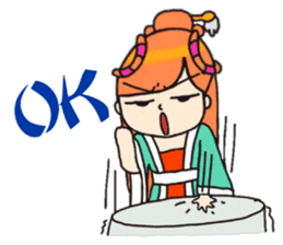 Nidgy : Traditional Girl (EN) Ver.1 sticker #5325799