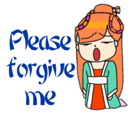 Nidgy : Traditional Girl (EN) Ver.1 sticker #5325803