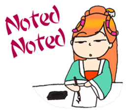 Nidgy : Traditional Girl (EN) Ver.1 sticker #5325804