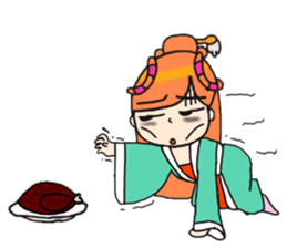 Nidgy : Traditional Girl (EN) Ver.1 sticker #5325806