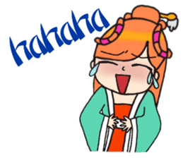 Nidgy : Traditional Girl (EN) Ver.1 sticker #5325808