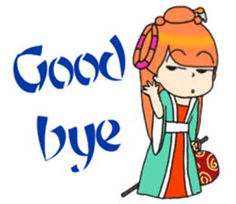 Nidgy : Traditional Girl (EN) Ver.1 sticker #5325811