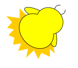 Loose chick English sticker #5326070