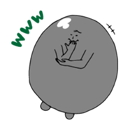 Charming Black Bean sticker #5326171