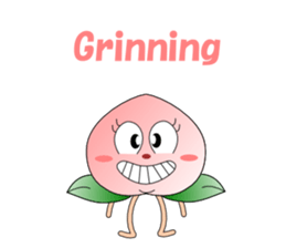 Conversation with peach English sticker #5326280