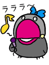 Java sparrow Mochiko sticker #5326496