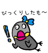 Java sparrow Mochiko sticker #5326499