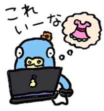 Java sparrow Mochiko sticker #5326530