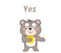 Conversation with bear English sticker #5326823