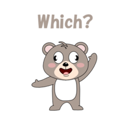 Conversation with bear English sticker #5326825