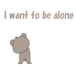 Conversation with bear English sticker #5326831