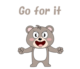 Conversation with bear English sticker #5326834