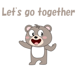 Conversation with bear English sticker #5326837