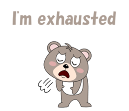 Conversation with bear English sticker #5326838