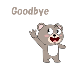 Conversation with bear English sticker #5326851