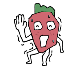 i strawberry sticker #5326914