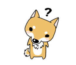 shiba dog sticker #5326937