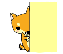 shiba dog sticker #5326954