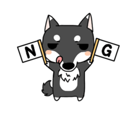 shiba dog sticker #5326955