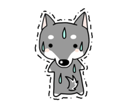 shiba dog sticker #5326965