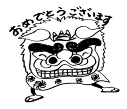 japanese festival "MIKOSHI" sticker #5327143