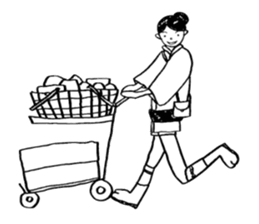 japanese festival "MIKOSHI" sticker #5327152