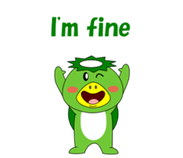 Conversation with Kappa English sticker #5327255